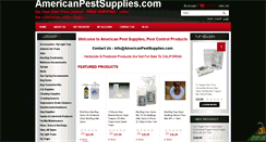 Desktop Screenshot of americanpestsupplies.com